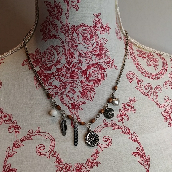 Vintage charm necklace - Picture 4 of 4